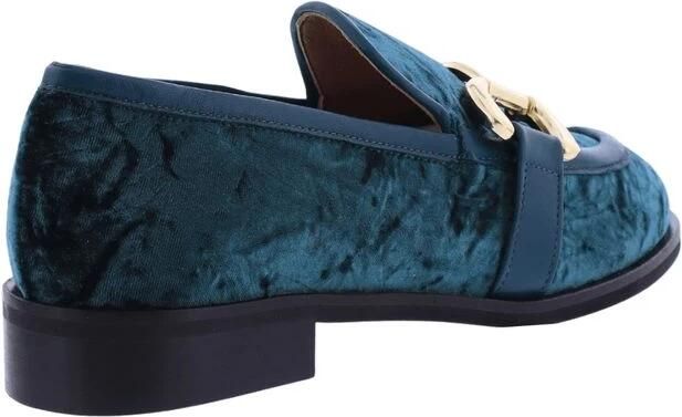 Paris Punk Scarpa Velluto Green Dames