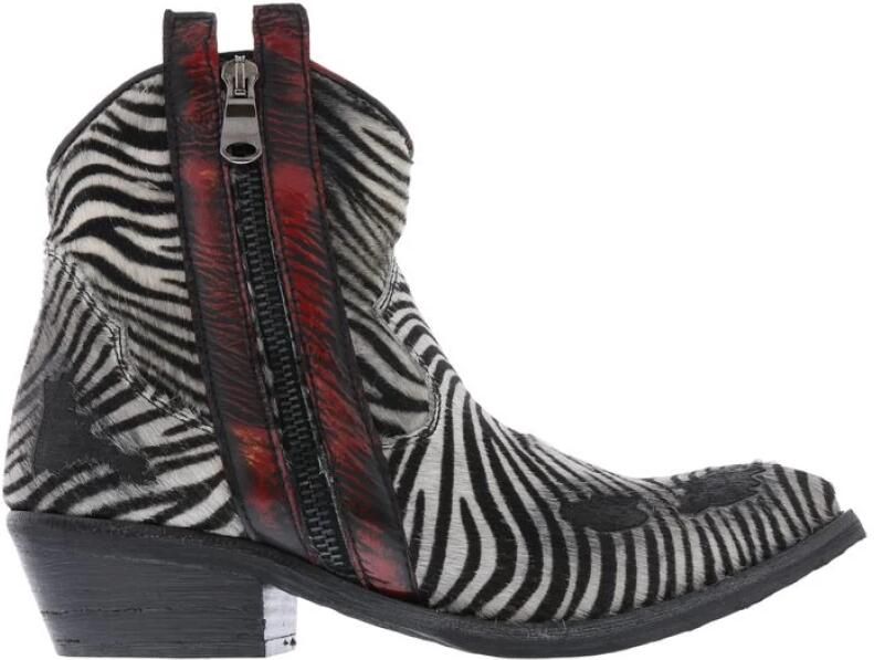 Paris Punk Pony zebra Black Dames