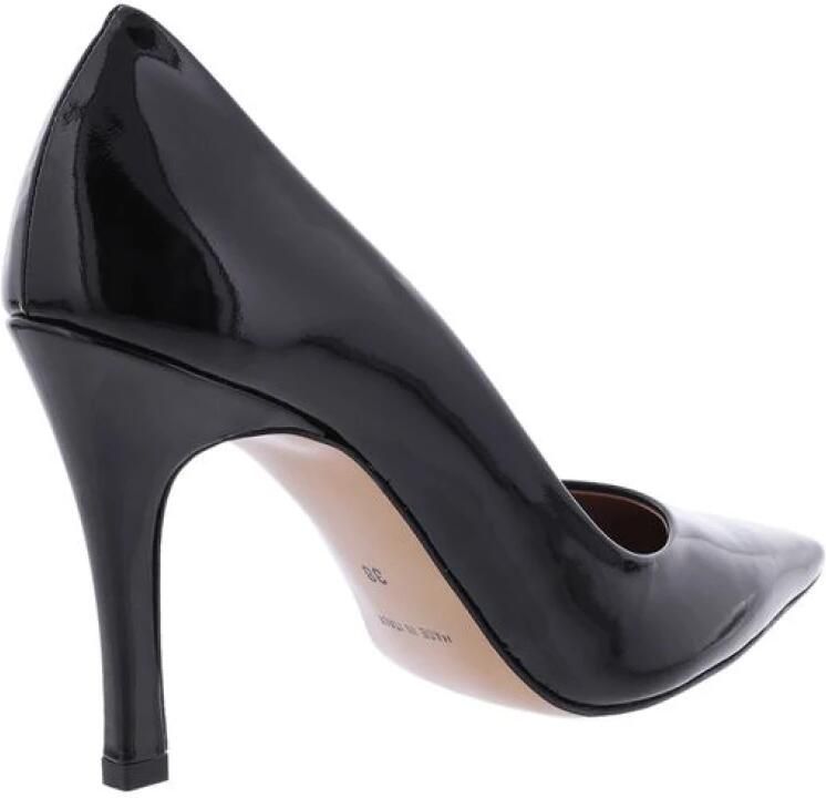 Paris Punk Zwarte Lakleren Pump Schoenen