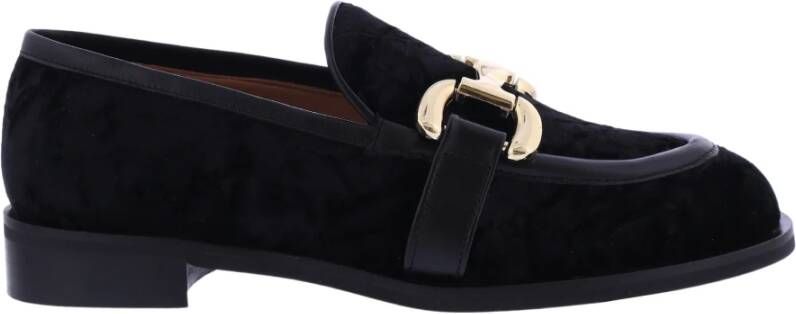 Paris Punk Velvet Zwarte Damesschoenen