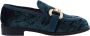 Paris Punk Scarpa Velluto Green Dames - Thumbnail 3