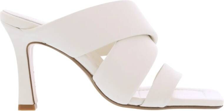 Paris Punk Schoenen kruisen kunst O2315 White Dames