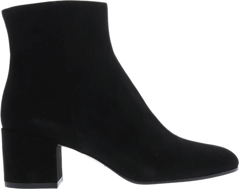 Paris Punk Suède booties Zwart Dames