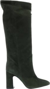 Paris Punk Suede laars Groen Dames