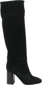 Paris Punk suede laars Zwart Dames