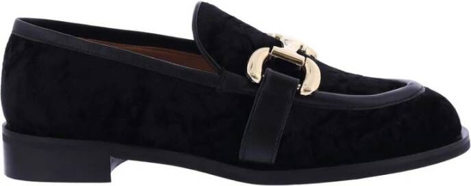 Paris Punk Velvet Zwarte Damesschoenen
