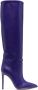 Paris Texas 100mm Kniehoge Laarzen Ultraviolette Designerkleur Purple Dames - Thumbnail 1