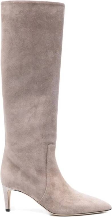 Paris Texas Beige Enkellaarsjes voor Vrouwen
