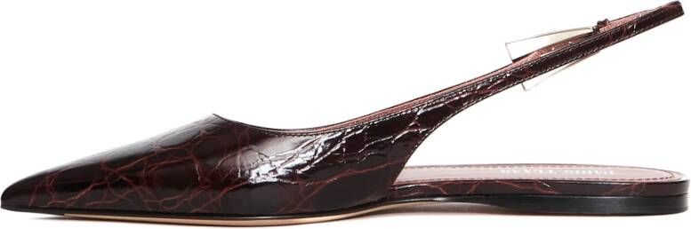 Paris Texas Bordeaux Ballerina Jessica Slingback Flat