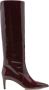 Paris Texas Bordeaux Leren Hoge Stiletto Laarzen - Thumbnail 1