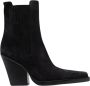 Paris Texas Leren Laarzen met Texaanse Stijl Black Dames - Thumbnail 1