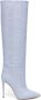 Paris Texas Elegante Blauwe Stiletto Hoge Laarzen - Thumbnail 1