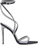 Paris Texas Elegante Zwarte Leren Sandalen - Thumbnail 1