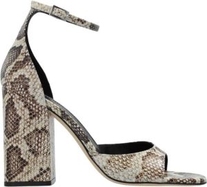 Paris Texas Fiona sandalen met hak Beige Dames