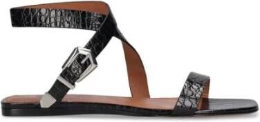 Paris Texas Gestanste platte sandalen