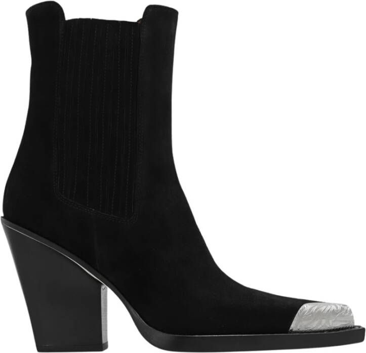 Paris Texas Dallas heeled ankle boots Black Dames