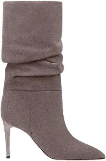 Paris Texas Heeled Boots Grijs Dames