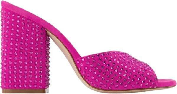 Paris Texas Kristallen Amandel Teen Sandalen Pink Ruby Roze Dames