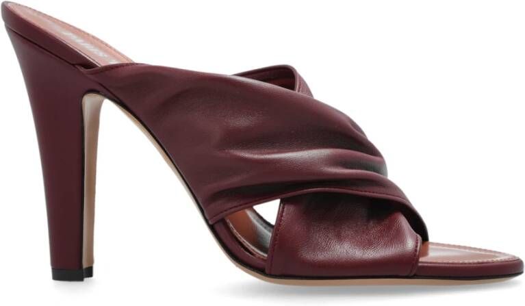 Paris Texas Heeled Slippers Maria