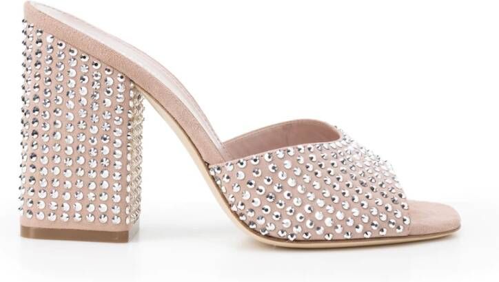 Paris Texas Glamour Diamant Hoge Hak Sandalen Pink Dames