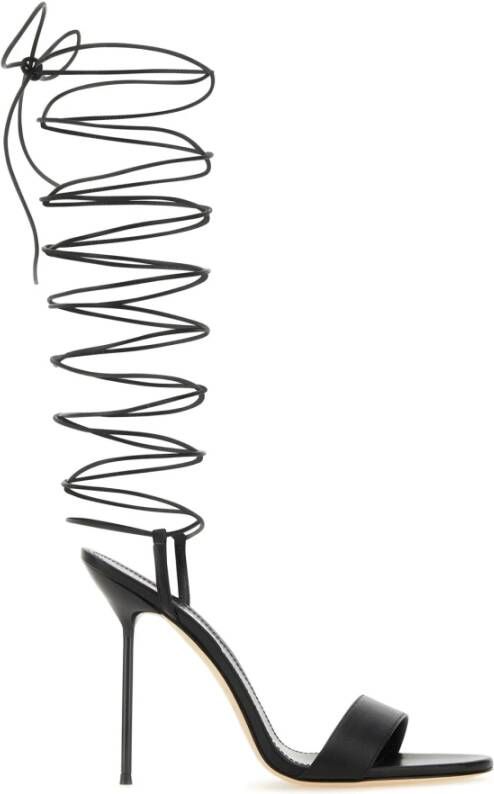 Paris Texas High Heel Sandals Zwart Dames