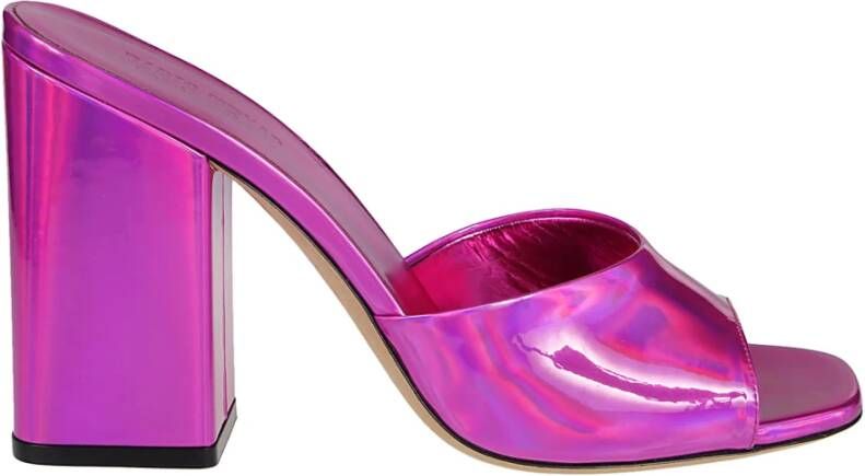 Paris Texas Hoge hak sandalen met Prisma Fuchsia Anja stijl Purple Dames