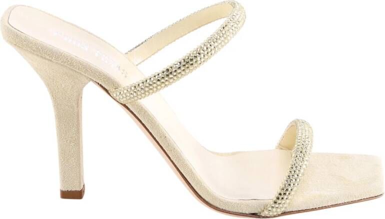 Paris Texas Holly Linda Mule Suede Sandalen