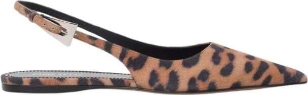 Paris Texas Kleurrijke Suede Ballerina`s met Puntneus
