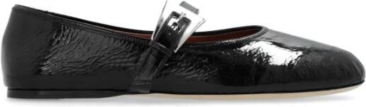 Paris Texas Lakleren 'Eva' ballerina's Black Dames