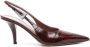 Paris Texas Leren Slingback Pumps met Puntige Neus - Thumbnail 1