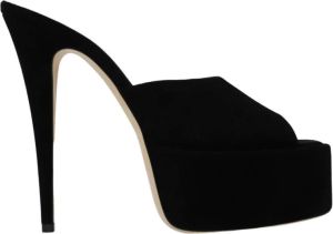 Paris Texas Marina platform slides Zwart Dames
