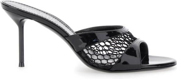 Paris Texas Mesh Patent Muiltjes met Hak