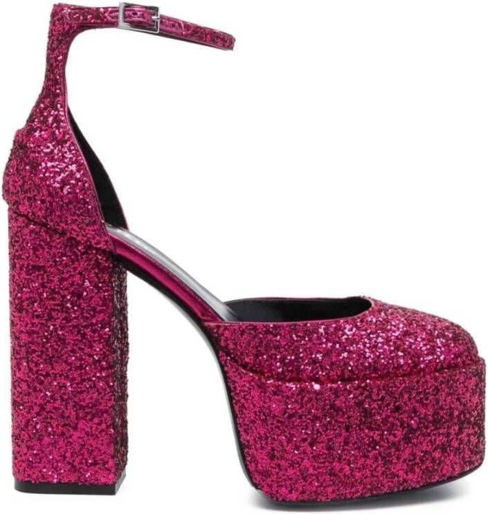 Paris Texas Verhoog je stijl met hoge hak sandalen Pink Dames