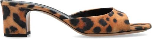 Paris Texas Slippers & Mules Brown Lara Mule Shoes in bruin