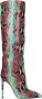 Paris Texas Multicolor Leren Hoge Hak Laarzen - Thumbnail 1