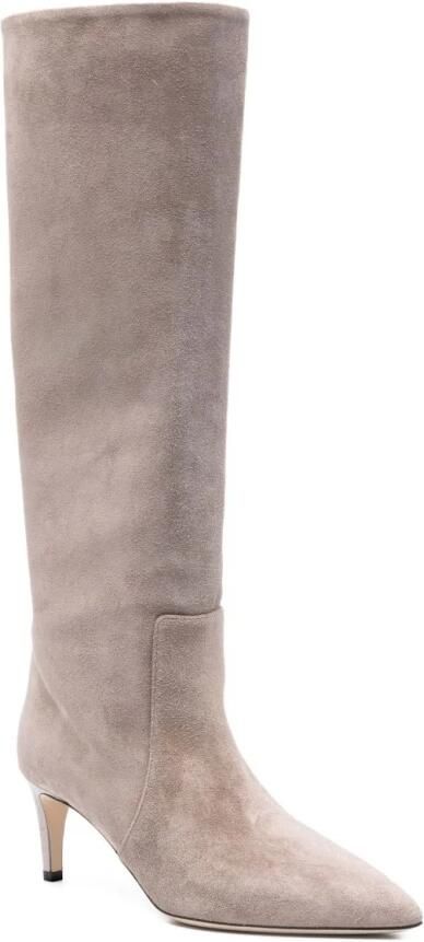 Paris Texas Beige Enkellaarsjes voor Vrouwen