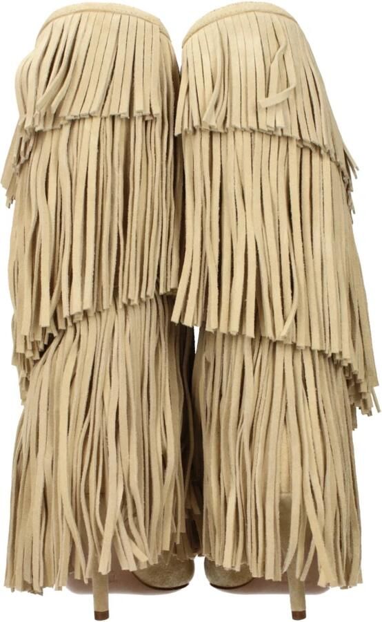 Paris Texas Moderne Leren Laarzen met Geometrische Hak Brown Dames - Foto 3