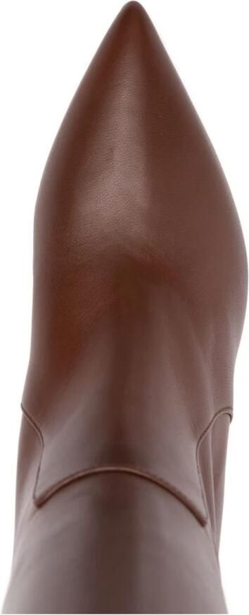 Paris Texas Bruine Leren Laarzen