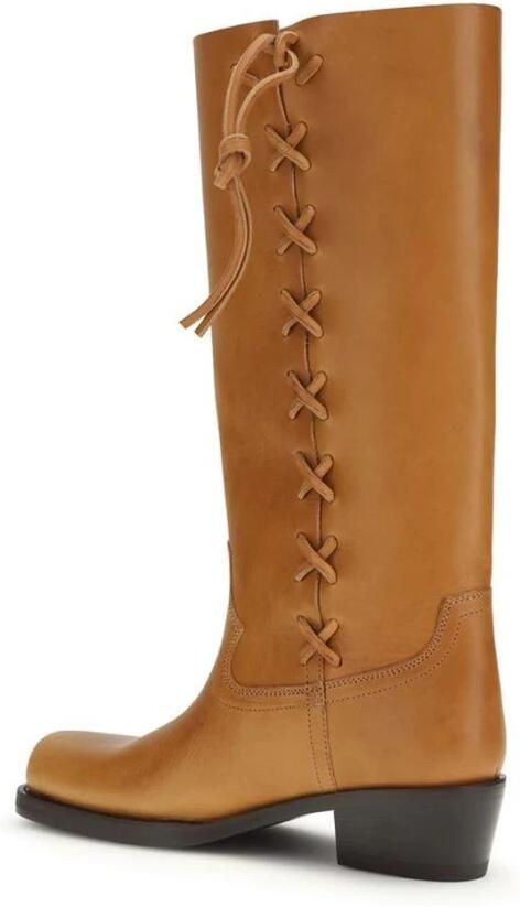 Paris Texas Calf Leather Lace-Up Boots - Foto 2