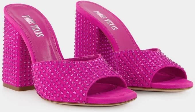 Paris Texas Kristallen Amandel Teen Sandalen Pink Ruby Roze Dames