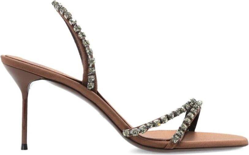Paris Texas Diamond Strap Sandals