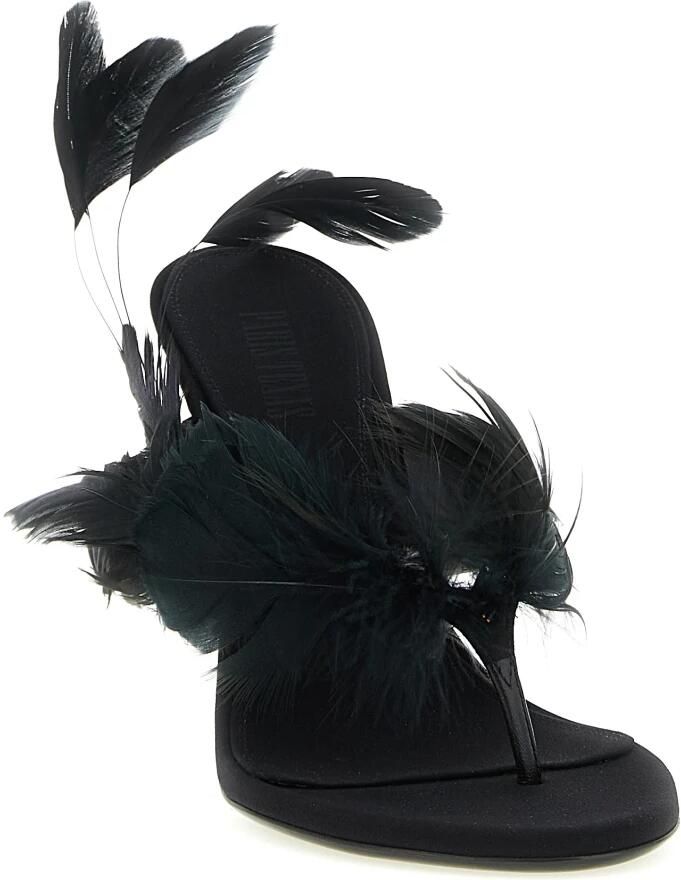 Paris Texas Lidia Feather Thong Mule - Foto 3