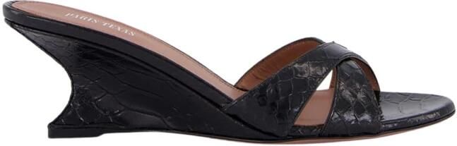 Paris Texas Nina 50 Wedge Mules