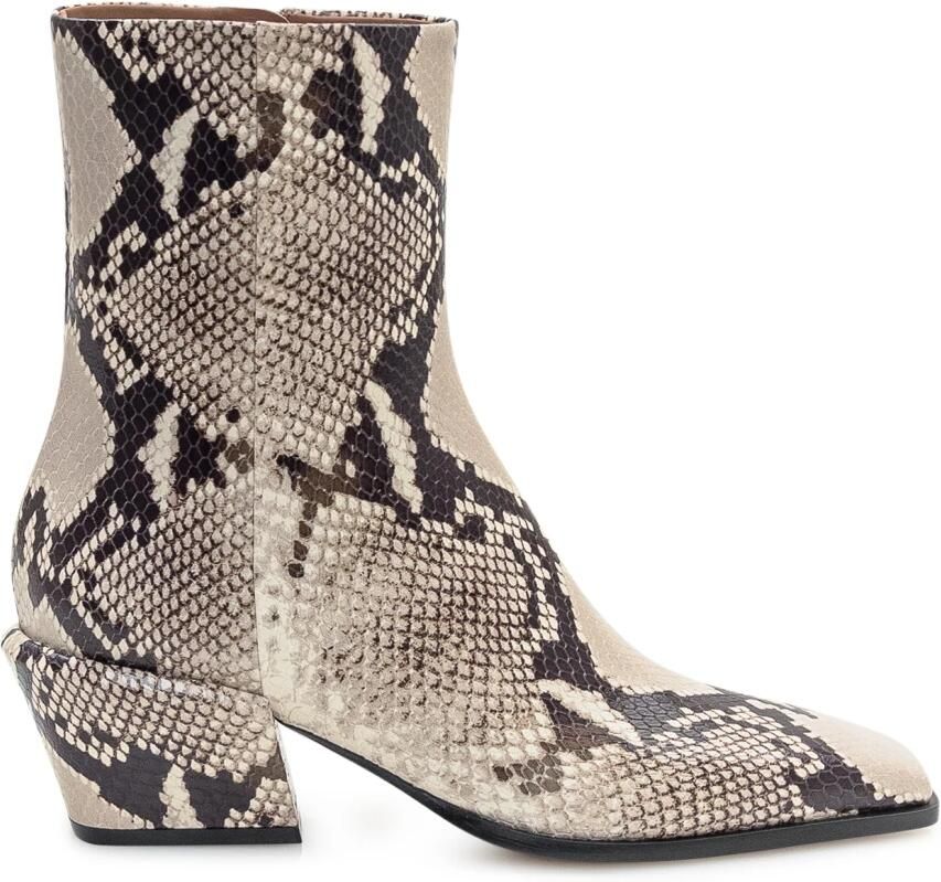 Paris Texas Pre-owned Leren Enkellaarsjes met Puntneus