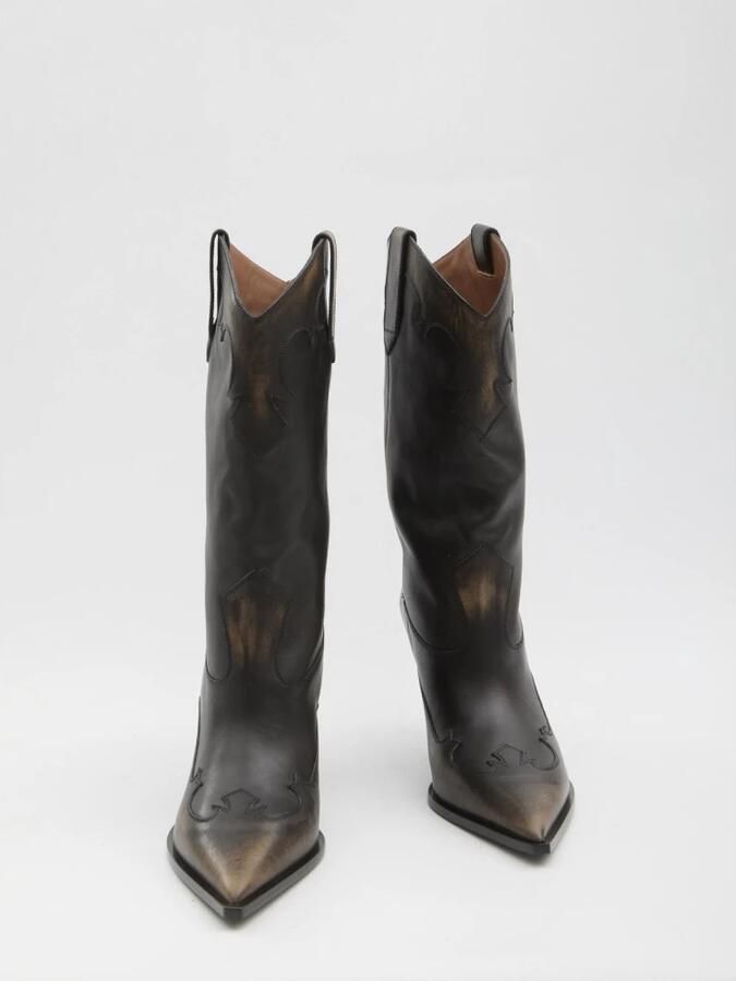 Paris Texas Puntige Neus Stilettohak Cow laarzen - Foto 2