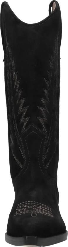 Paris Texas Zwarte Lizard-Print Leren Western Laarzen Black Dames - Foto 5