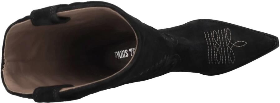 Paris Texas Zwarte Lizard-Print Leren Western Laarzen Black Dames - Foto 3