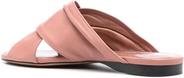 Paris Texas Rose Flat Sandals