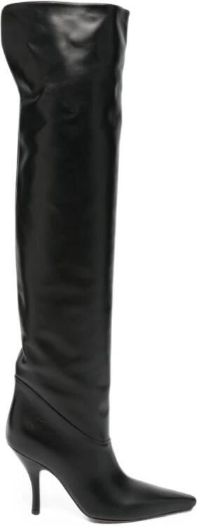 Paris Texas Rose Over-knee Laars