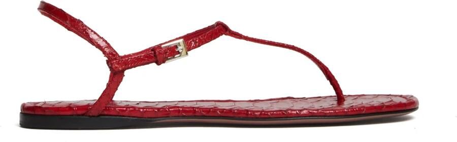 Paris Texas Sandaal van slang-reliëfleer